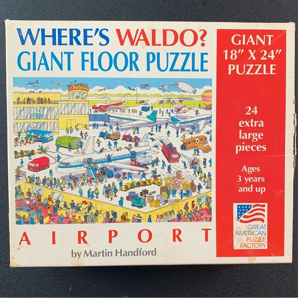 Where’s Waldo? Three Vintage Puzzles.